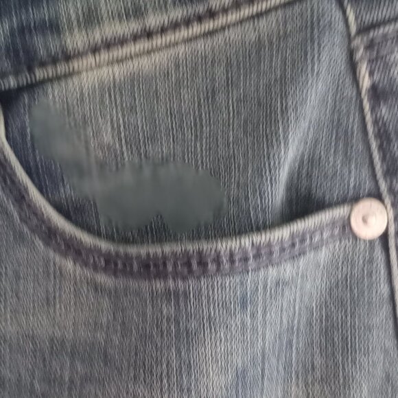 'Martha Stewart' Embroidered Cuffed Mid wash Denim Jeans Size 2 EUC - Picture 9 of 16